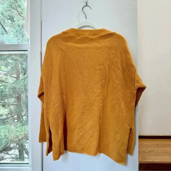 New Free People Hailee Sweater Set Matching Two Piece Pants in Orange - Picture 6 of 14